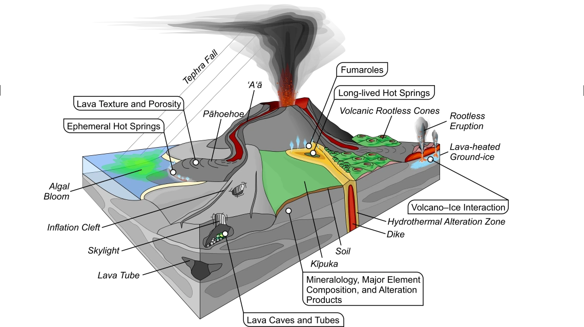 Young volcanic terrains are windows into early microbial colonization Nathan Hadland, Christopher W. Hamilton & Solange Duhamel
